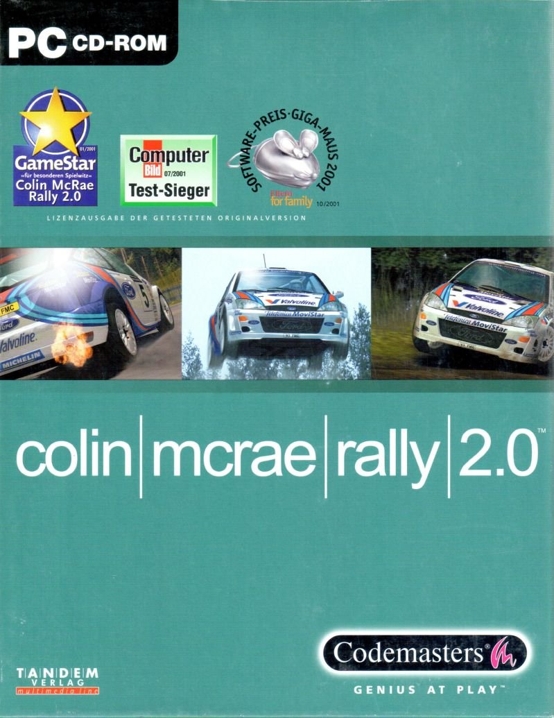 Colin McRae Rally 2 Cover